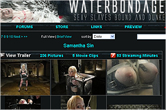 click to enlarge site preview Water Bondage